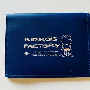 Vintage card case / from manga Kiriko’s factory / Japan
